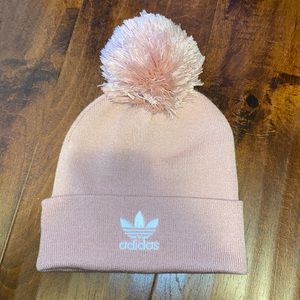 Adidas Women Pink Ball Beanie